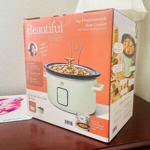 4qt Programmable Slow Cooker by Drew Barrymore BRAND NEW
